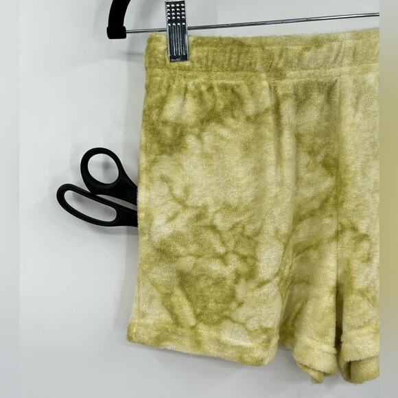 🆕 NWT Billabong Girl’s High Tides Short Tie Dye Terry Cloth Pockets Kids Large - Picture 9 of 11